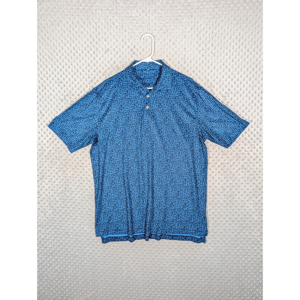 Peter Millar Summer Comfort Polo Shirt Men's XL* Golf Performance Bottle Openers